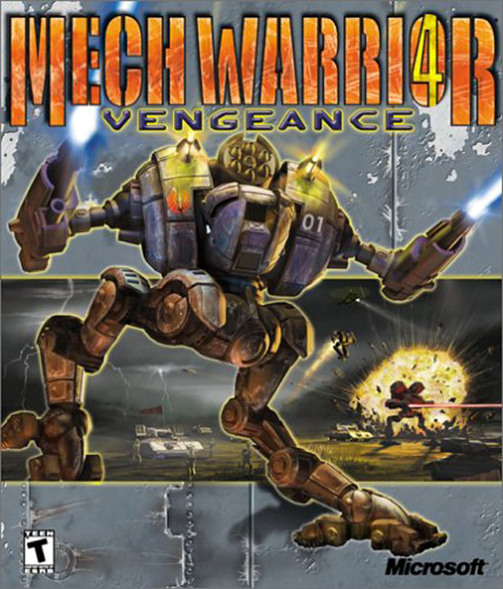 MechWarrior 4: Vengeance - predn CD obal