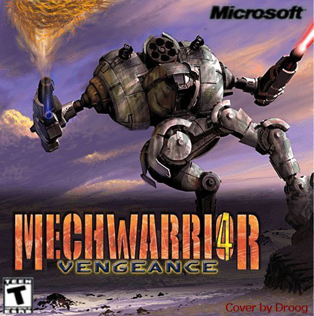 MechWarrior 4: Vengeance - predn CD obal 2
