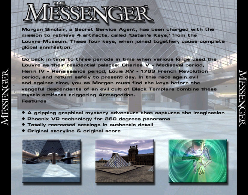 The Messenger - zadn CD obal