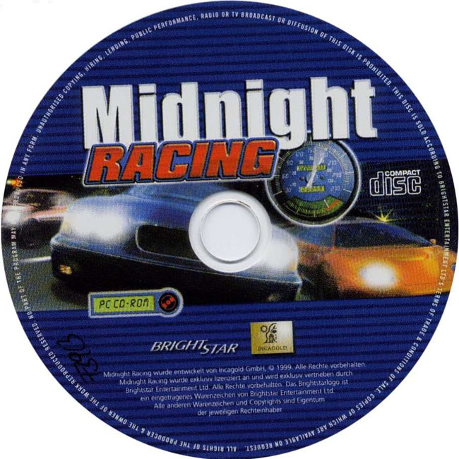 Midnight Racing - CD obal