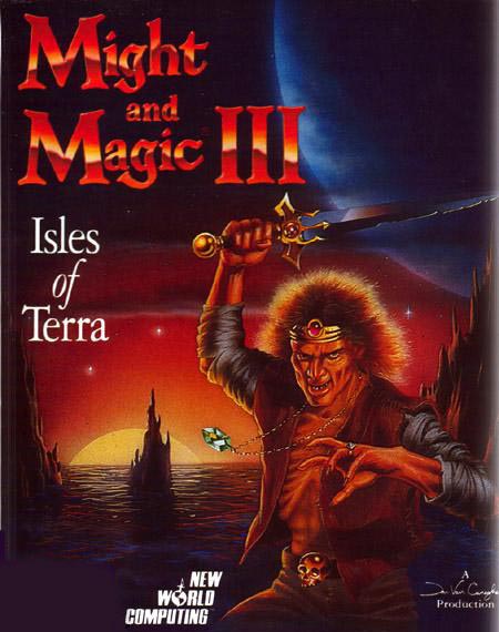 Might & Magic 3: Isles of Terra - predn CD obal