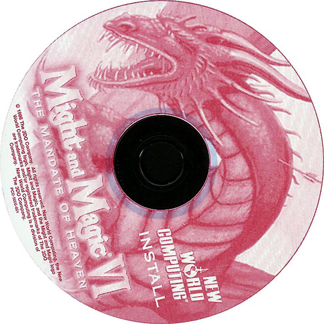 Might & Magic 6: The Mandate of Heaven - CD obal