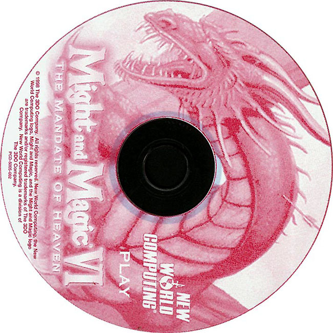 Might & Magic 6: The Mandate of Heaven - CD obal 2