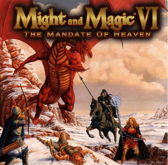 Might & Magic 6: The Mandate of Heaven - predn CD obal