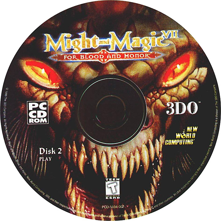 Might & Magic 7: For Blood and Honor - CD obal 2
