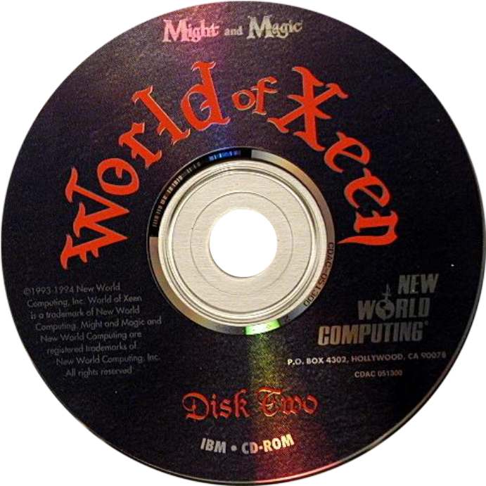 Might & Magic: World of Xeen CD-ROM - CD obal 2