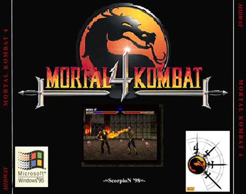 Mortal Kombat 4 - zadn CD obal 2