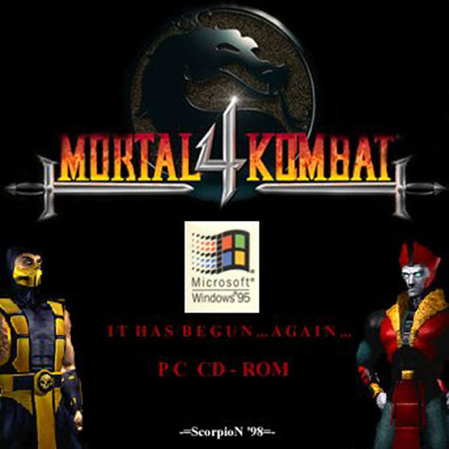 Mortal Kombat 4 - predn CD obal 2
