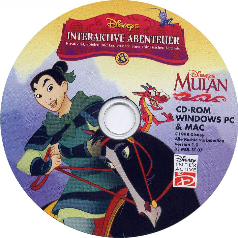 Mulan - CD obal