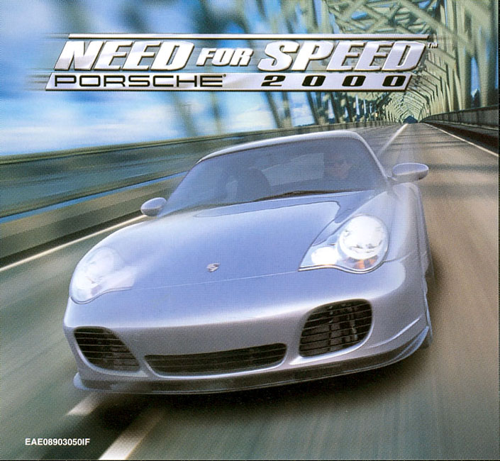 Need for Speed: Porsche 2000 - predn CD obal
