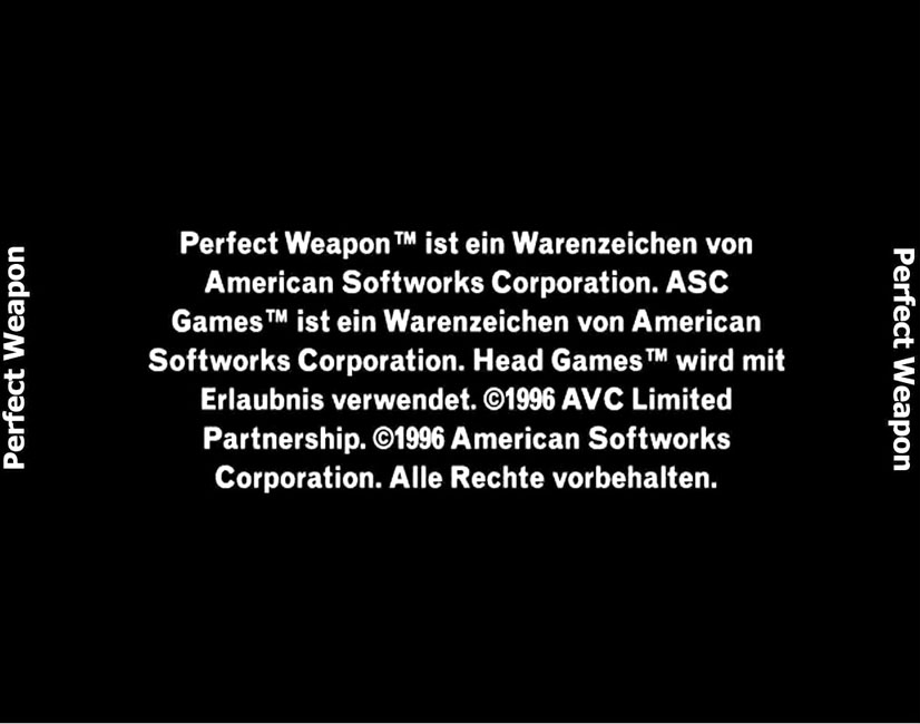 Perfect Weapon - zadn CD obal