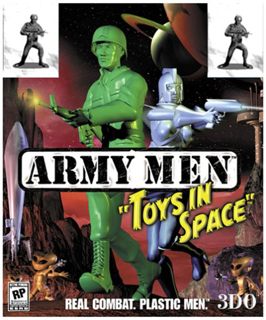 Army Men 3: Toys in Space - predn CD obal