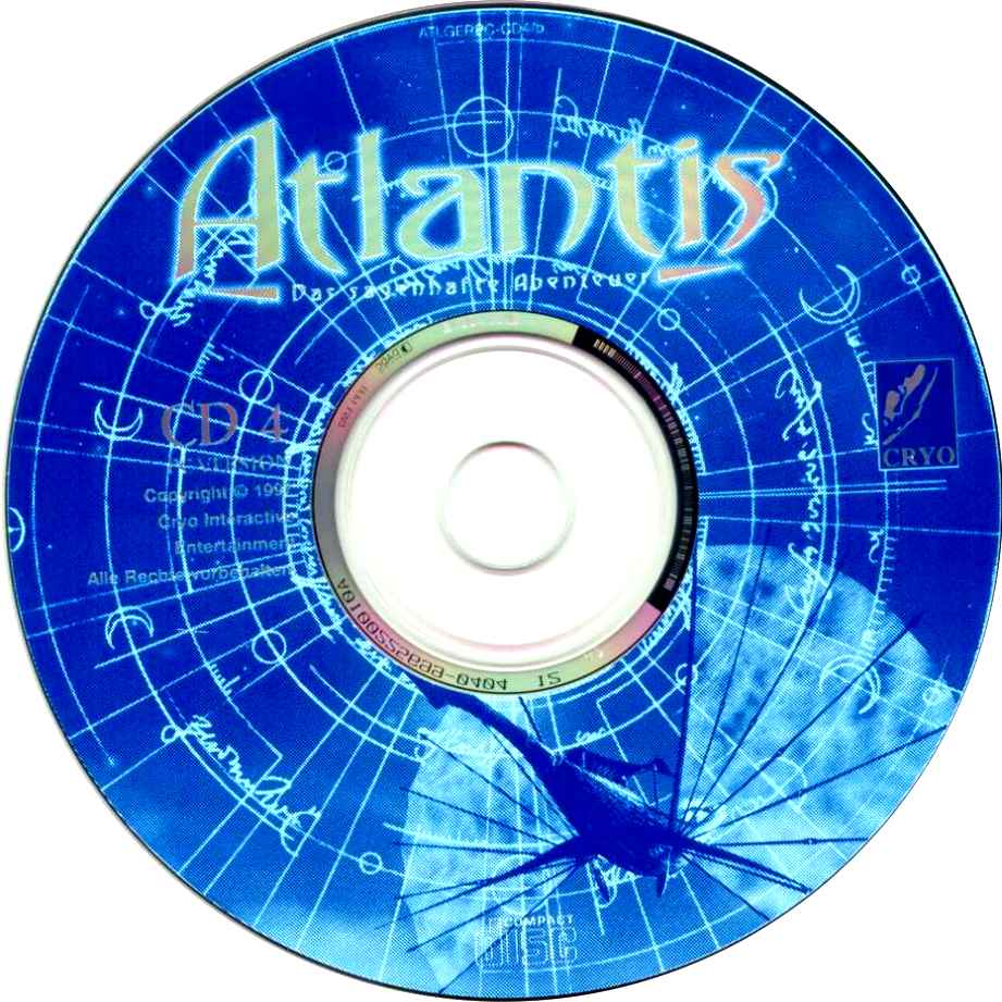 Atlantis: The Lost Tales - CD obal 4