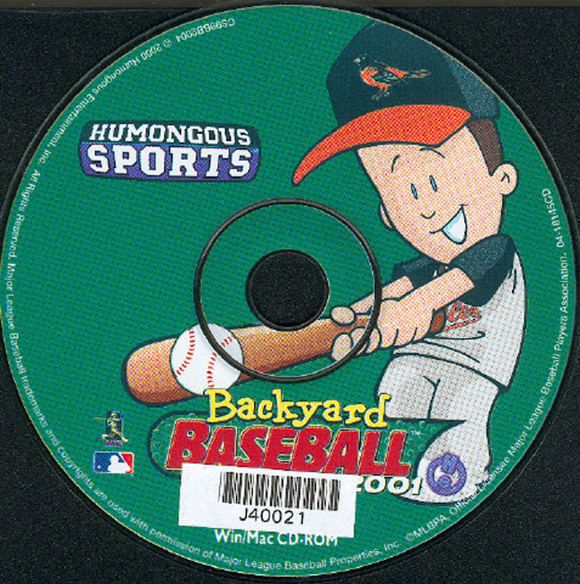Backyard Baseball 2001 - CD obal