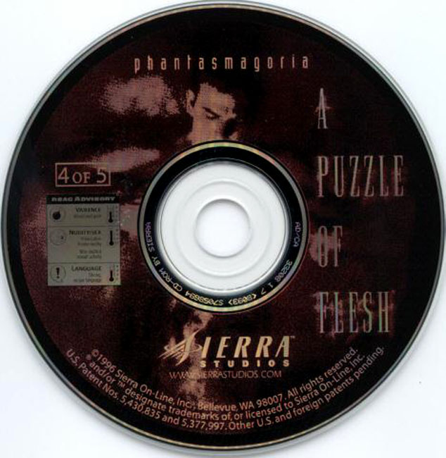 Phantasmagoria: A Puzzle of Flesh - CD obal 4
