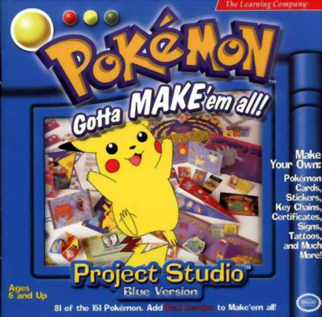 Pokemon: Project Studio Blue - predn CD obal 2