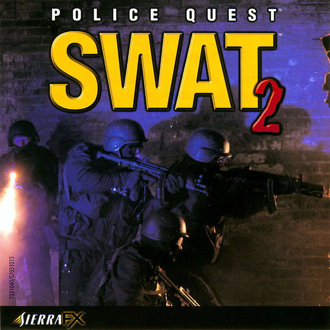 Police Quest: SWAT 2 - predn CD obal 2