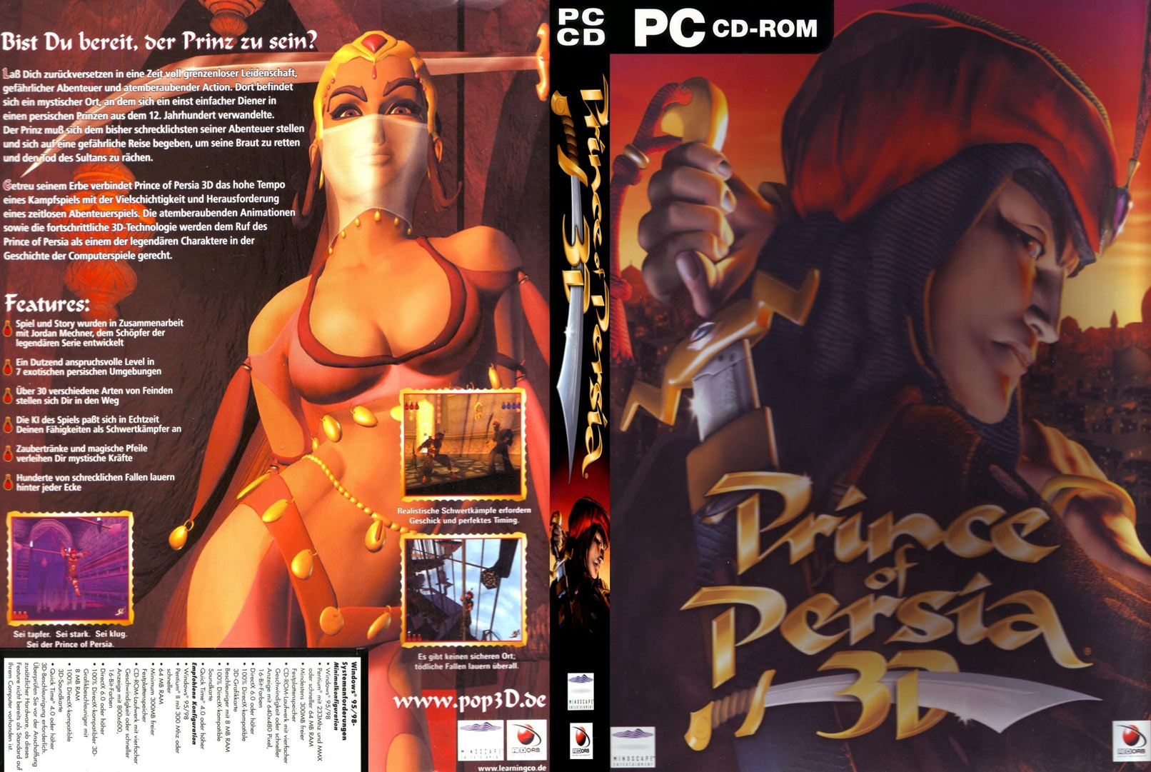 Prince of Persia 3D - DVD obal