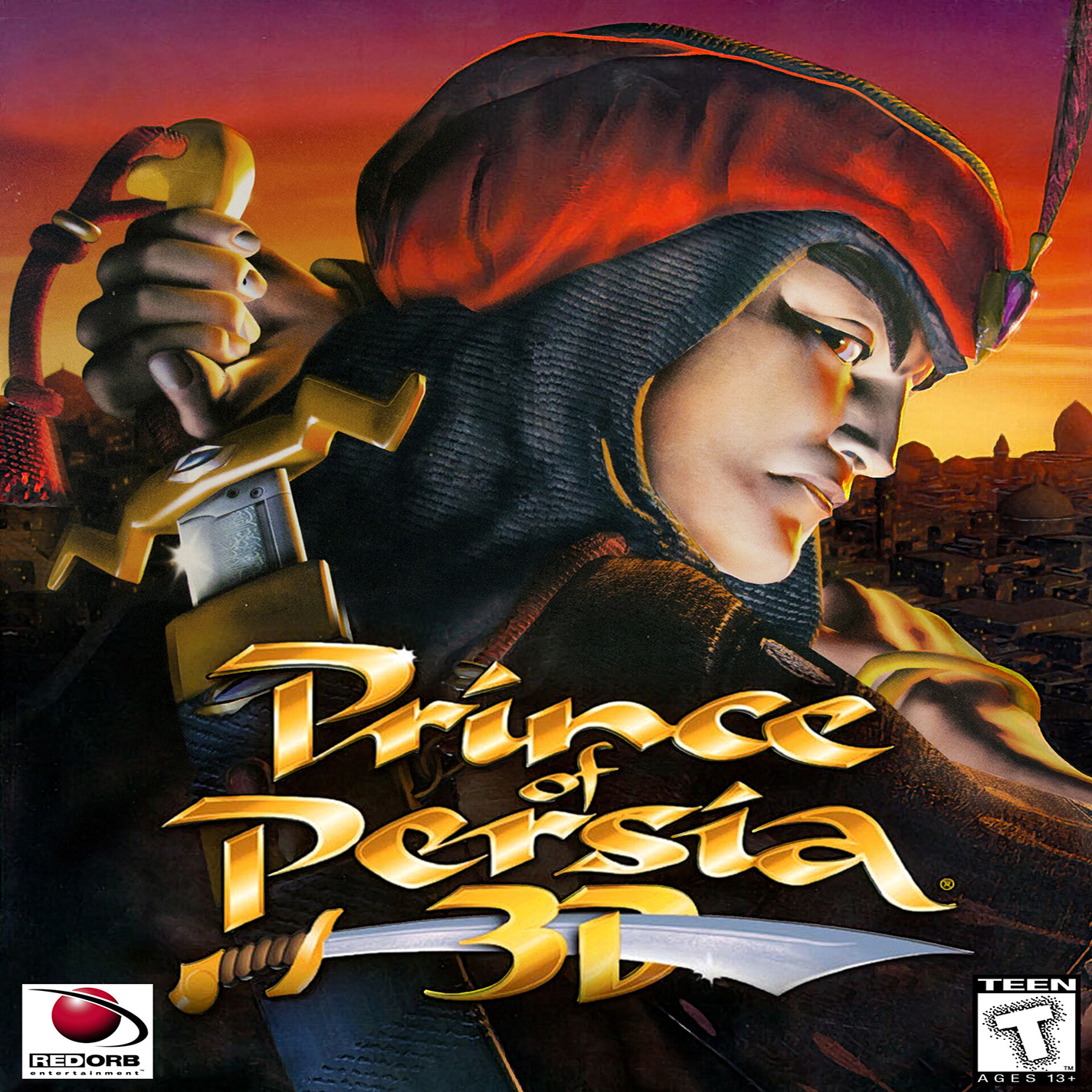 Prince of Persia 3D - predn CD obal