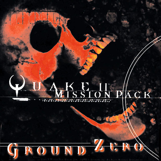 Quake 2 Mission Pack: Ground Zero - predn CD obal 2