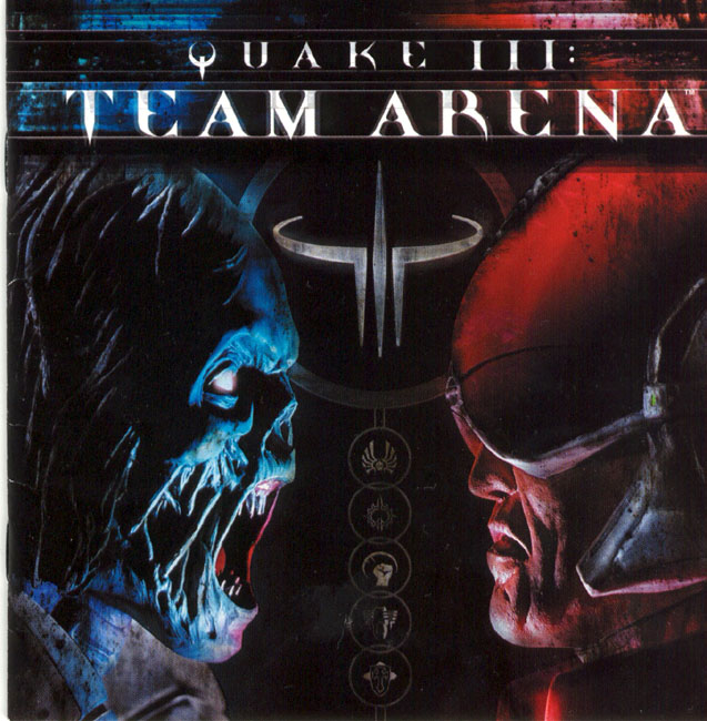 Quake 3: Team Arena - predn CD obal