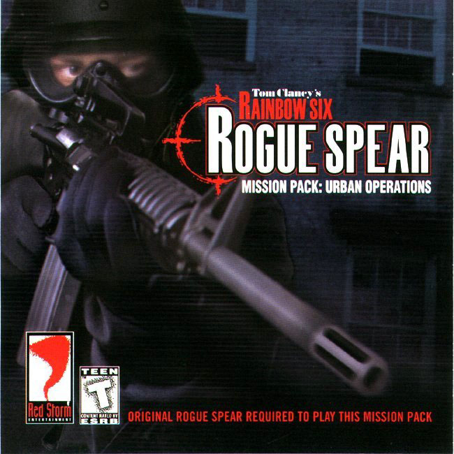 Rainbow Six: Rogue Spear Urban Operations - predn CD obal