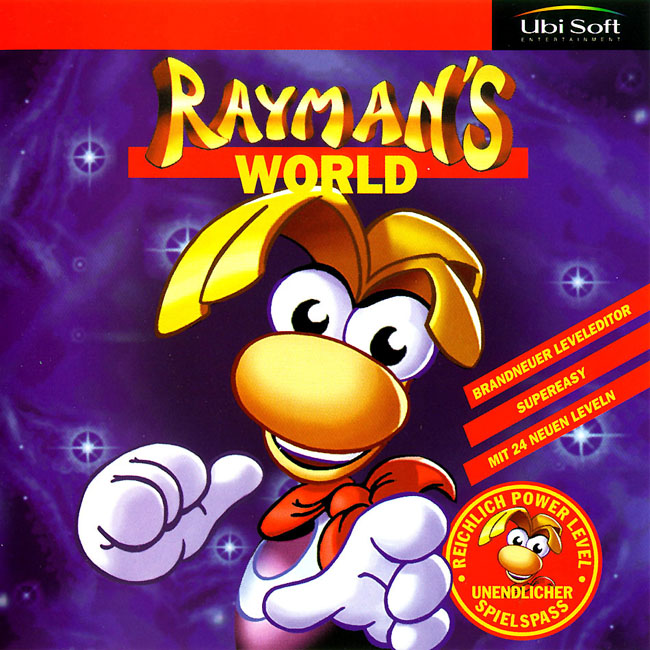 Rayman's World - predn CD obal