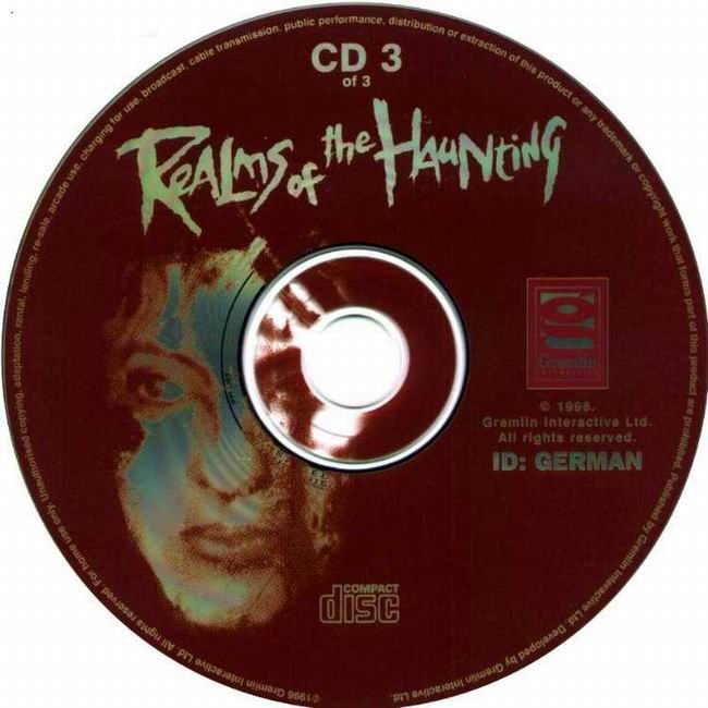 Realms of the Haunting - CD obal 3