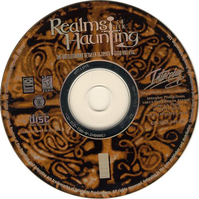 Realms of the Haunting - CD obal 4