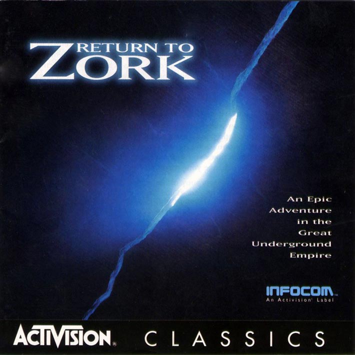 Return to Zork - predn CD obal