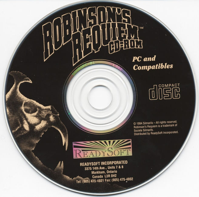 Robinson's Requiem - CD obal