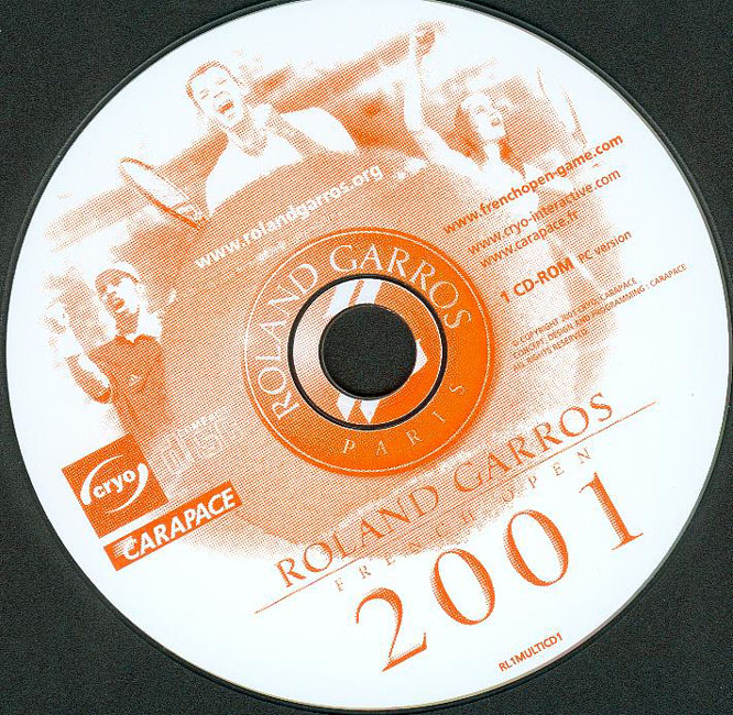 Roland Garros: French Open 2001 - CD obal
