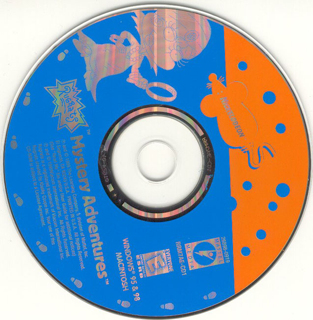 Rugrats: Mystery Adventures - CD obal