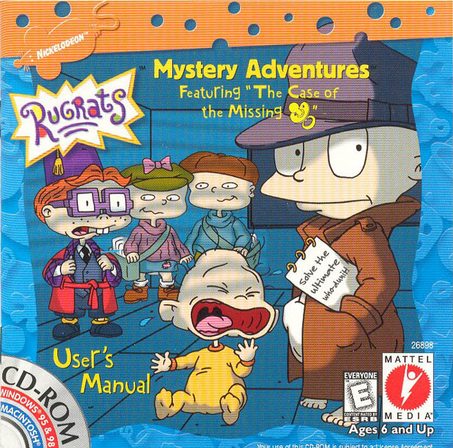 Rugrats: Mystery Adventures - predn CD obal
