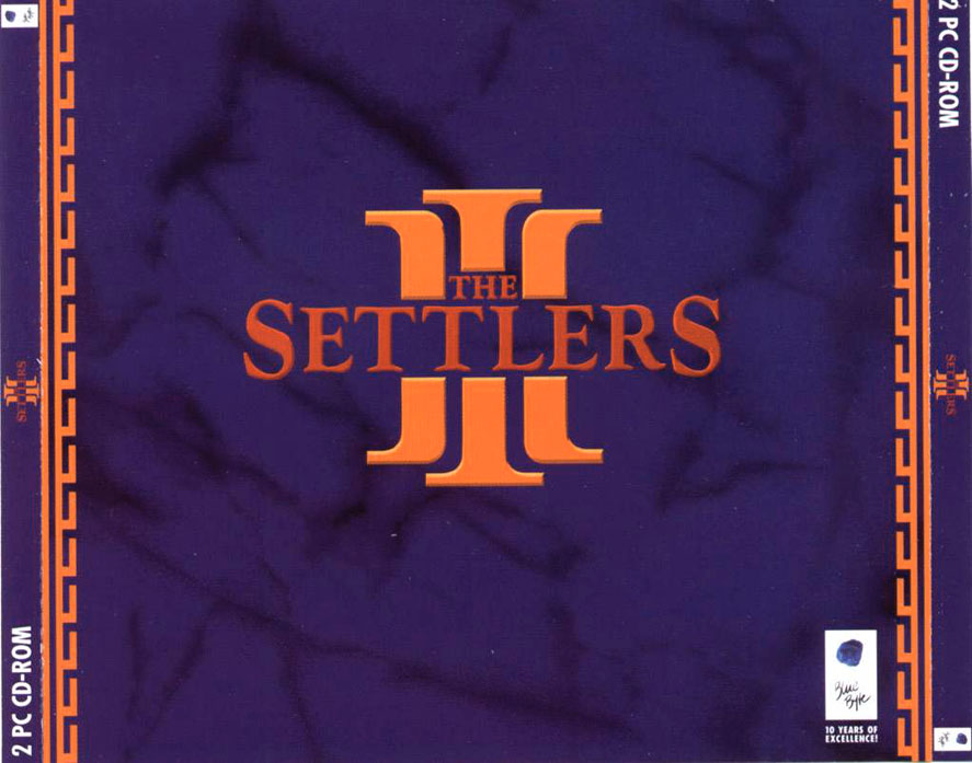 Settlers 3 - zadn CD obal