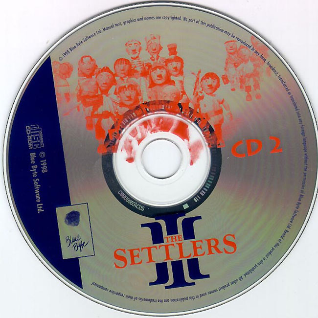 Settlers 3 - CD obal 2