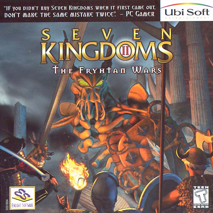 Seven Kingdoms 2: The Fryhtan Wars - predn CD obal