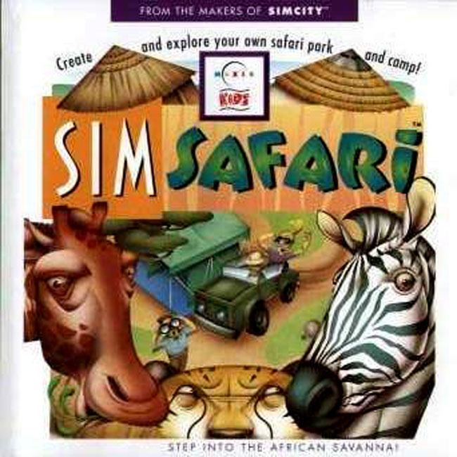 Sim Safari - predn CD obal
