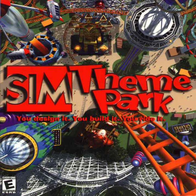 Sim Theme Park - predn CD obal