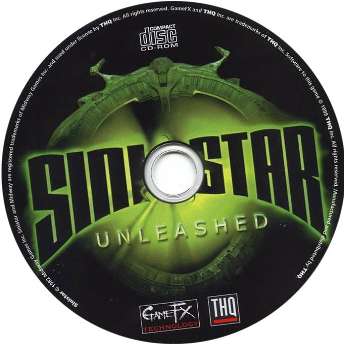 SINISTAR: Unleashed - CD obal