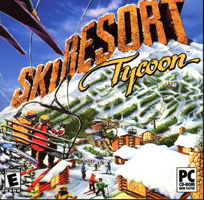 Ski Resort Tycoon - predn CD obal