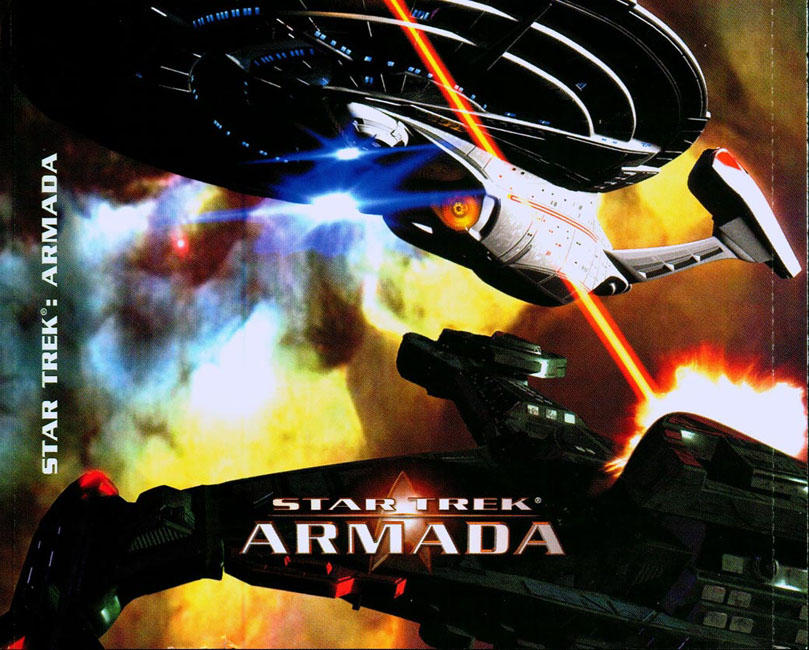 Star Trek: Armada - predn vntorn CD obal