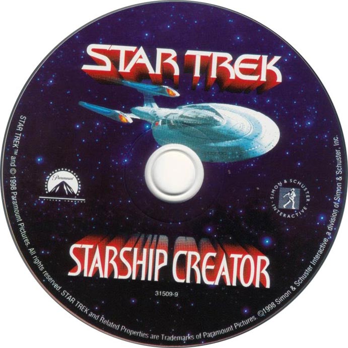 Star Trek: Starship Creator - CD obal