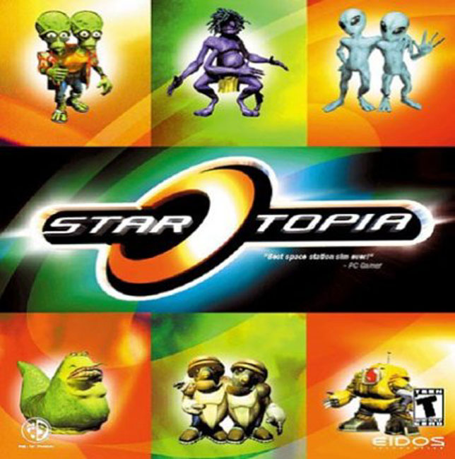 Startopia - predn CD obal