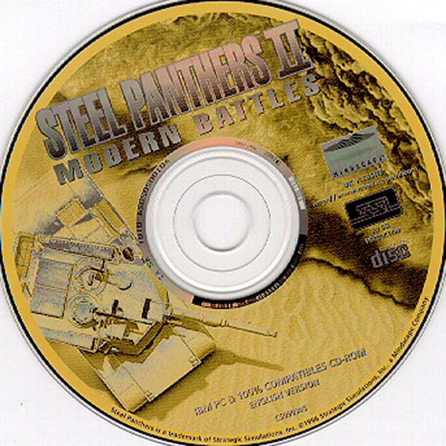 Steel Panthers 2: Modern Battles - CD obal