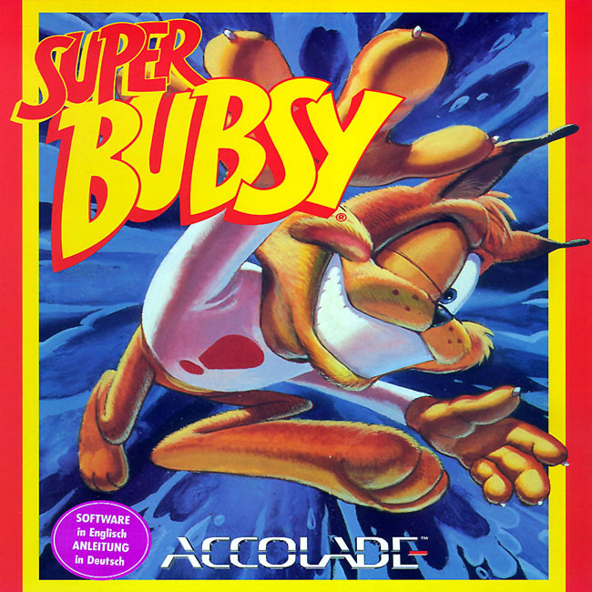 Super Bubsy - predn CD obal