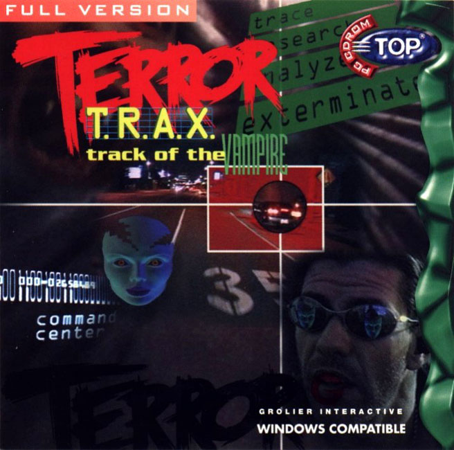 Terror Trax: Track of the Vampire - predn CD obal