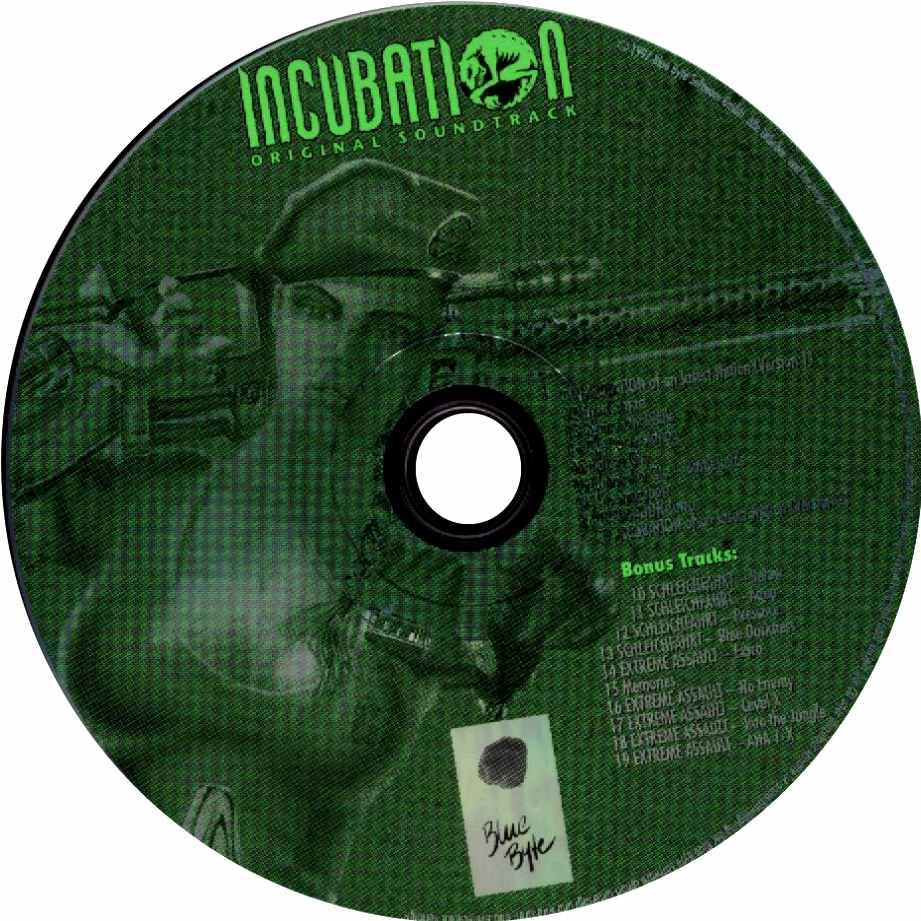 Battle Isle 4: Incubation - CD obal 2