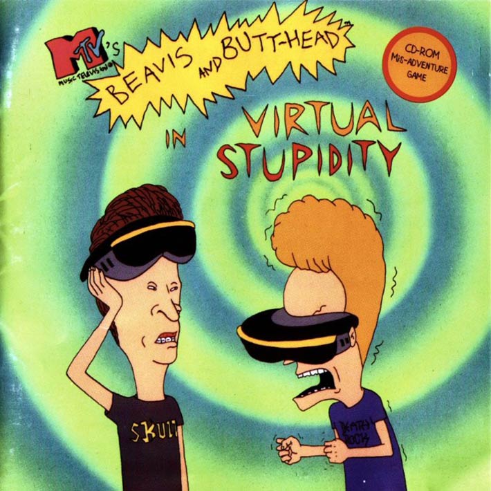 Beavis and Butt-Head in Virtual Stupidity - predn CD obal