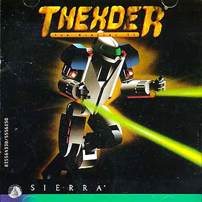 Thexder - predn CD obal